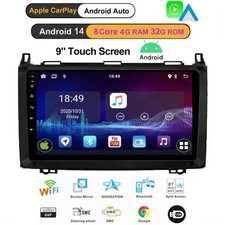 Autoradio 9" CarPlay per Mercedes Benz Sprinter W906 B906 SWC/Navi EQ+BT 4GB di RAM
