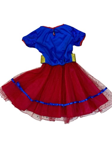 Rubie's Supergirl Halloween Costume Child Size Medium (8-10) Tulle Skirt - Picture 2 of 8