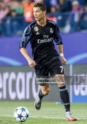 adidas Real Madrid 2016/17 3rd Jersey Cristiano Ronaldo #7 L Size