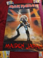 Iron Maiden vintage poster Maiden Japan