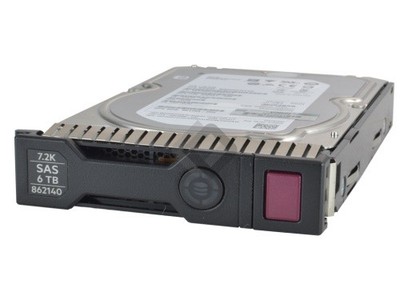 HPE HDD 6TB 12G SAS 7.2K 3.5 MDL 512e MV SC, 861754-B21 862140-001