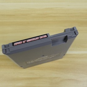 Jeopardy! 25th Anniversary Edition (Nintendo NES, 1990) Cartridge, Manual, Case