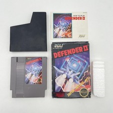 Defender II Nintendo NES Game CIB HAL America 1988 NTSC-U/C Arcade Shooter