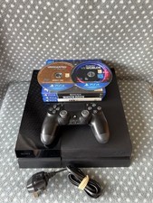 Sony PlayStation 4 PS4 Slim 500GB Console Tested Complete Bundle Black Reset