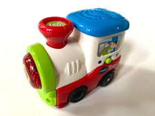 Vtech Go! Go! Motor de tren Smart Wheels Smart Point Choo-Choo - PROBADO