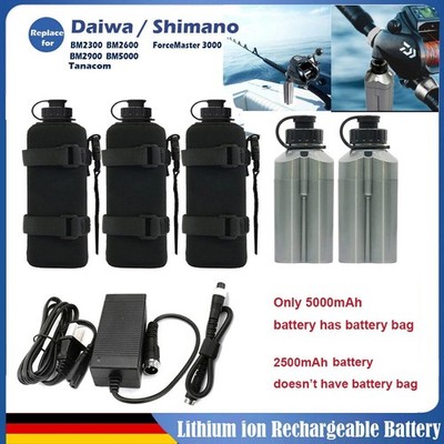 Daiwa Tanacom 750 1000 500 Shimano BM2300 BM2600 Electric Elektrische Angelrolle