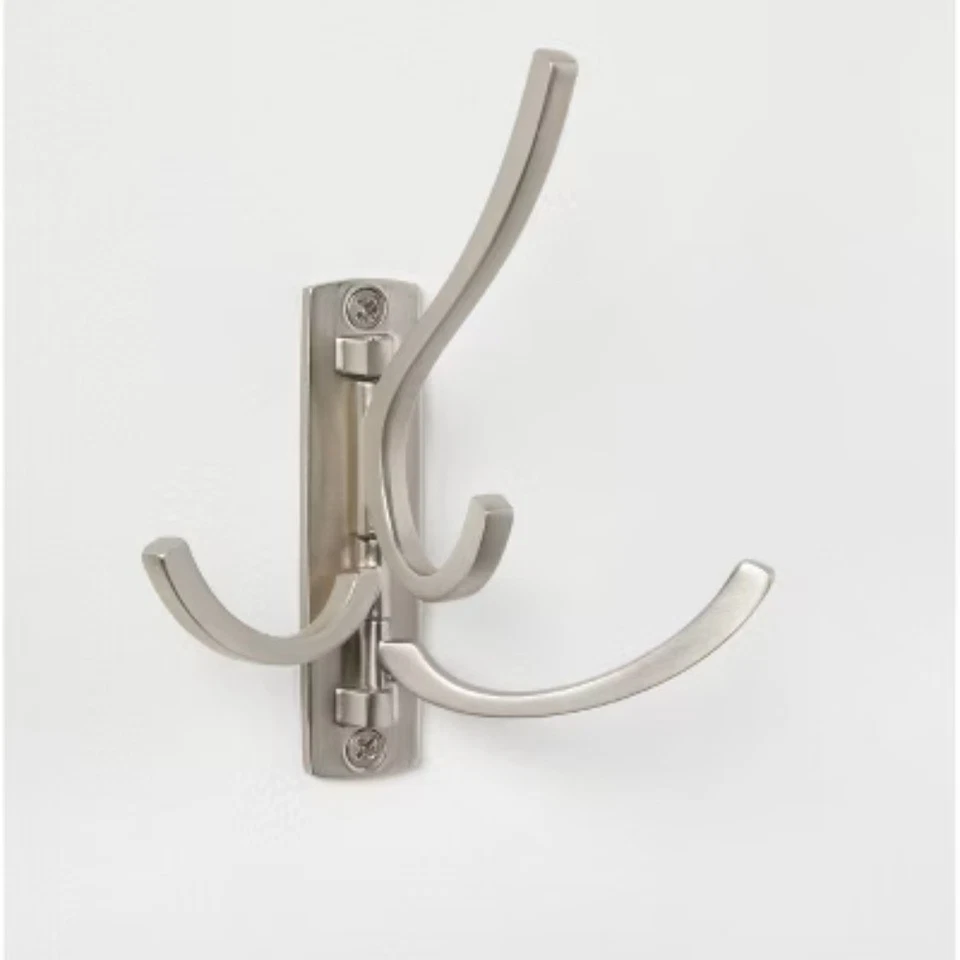 Gancho Giratorio Pulpo Moderno Níquel - Gancho de Pared Decorativo de Aluminio Fundido Brightroom Foto 3 de 3