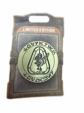 Disney Star Wars Galaxy's Edge Pin Limited Edition Hinged Aurebesh Signs 2023