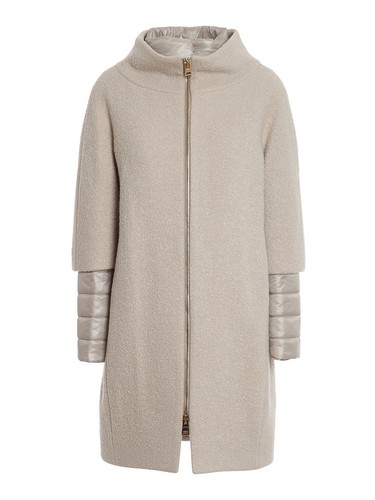 NWT Herno Chantilly Eco-Wool & Nylon Ultralight Coat IT Size 48 - Picture 3 of 19