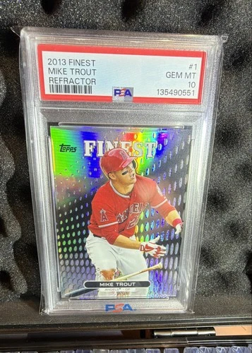 2013 Topps Finest - Mike Trout #1 Refractor