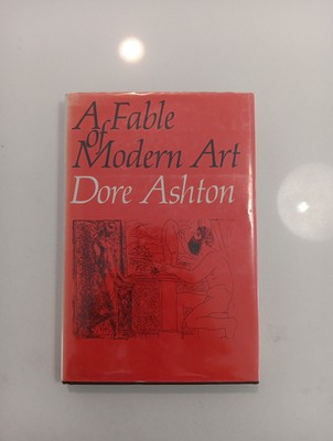 A Fable of Modern Art by Dore Ashton (1980, Hardcover) 