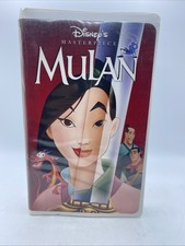 Disney's Masterpiece Mulan VHS 1999 Walt Disney Masterpiece Collection