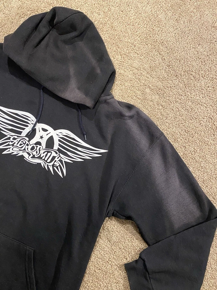 Sudadera con Capucha Promocional Concierto Gira Banda de Rock Y2K Y2K Años 90 De Colección Talla Grande Foto 2 de 4