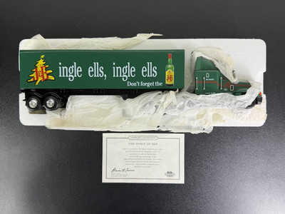 J&B WHISKEY INGLE ELLS FREIGHTLINER DISTILLERY Die Cast TRACTOR TRAILER MATCHBOX