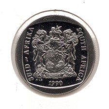 1990 South Africa 2 Rand (2117)