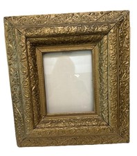 ANTIQUE Baroque Gilded Gold French Style Picture Frame 20.25 x18.25 STUNNING