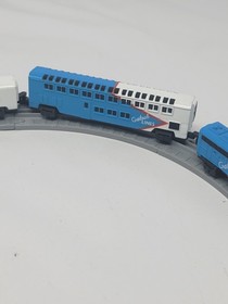 Galoob Vintage Micro Machines Galoob Lines American Passenger Train Set w Tracks