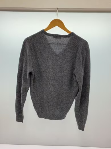 PRADA/Lightweight Knit Sweater/Size 46/Wool/Gray/UMA708 S172 BLC thumbnail 2