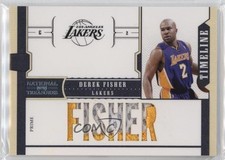 2010-11 Playoff National Treasures Player Name Prime 10/10 Derek Fisher #17 05fy