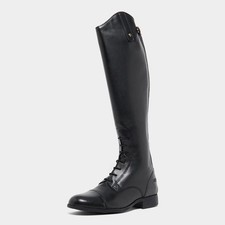 Ariat Heritage Contour Field Zip Men's Tall Boots, Black UK 7 SR Medium - BNWB