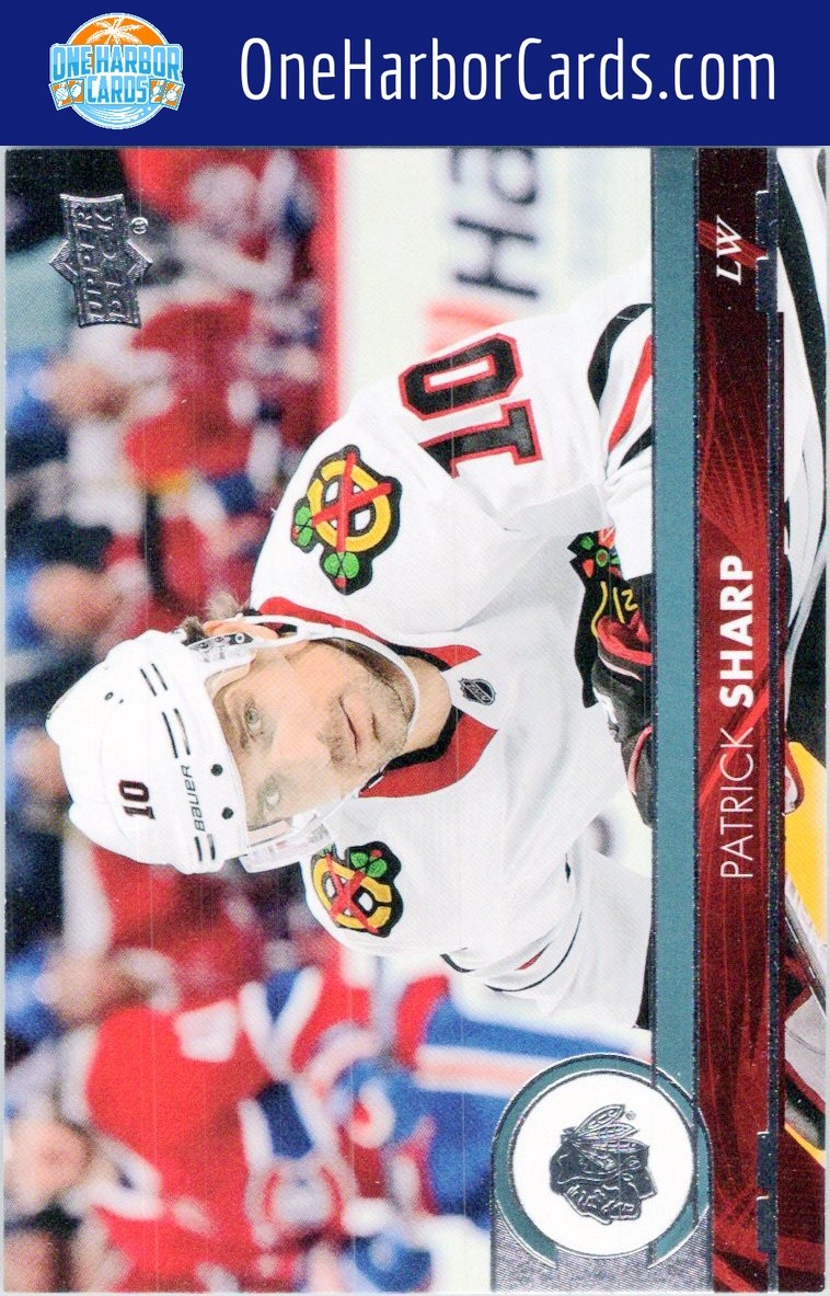 2017-18 Upper Deck Chicago Blackhawks #289 Patrick Sharp