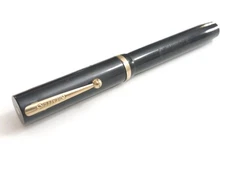 Early Sheaffer White Dot Flat Top Oversize Lifetime Black Fountain Pen