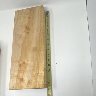 Hardwood Cut Board Lumber Blank Solid Wood Block for Woodworking 15'' x 6'' x 3''