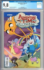 Adventure Time #1 High Grade First Issue Modern Kaboom! Comic 2012 CGC 9.8