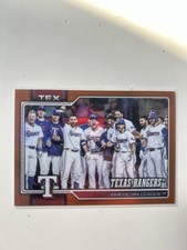 2026 Texas Rangers Orange Foil /25
