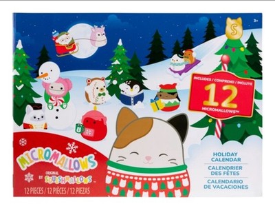 Neu Offizieller Squishmallows MicroMallow Plüsch 12 Tage Adventskalender