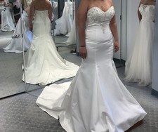 Alfred Angelo Style 2454, discontinued designer gown