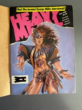Heavy Metal Magazine Jul 1985 #100 Mad Max George Miller Interview Vintage Issue