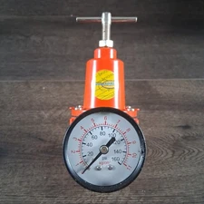 Northern Industrial Heavy Duty Regulator, 3/8", Gauge, 0-160