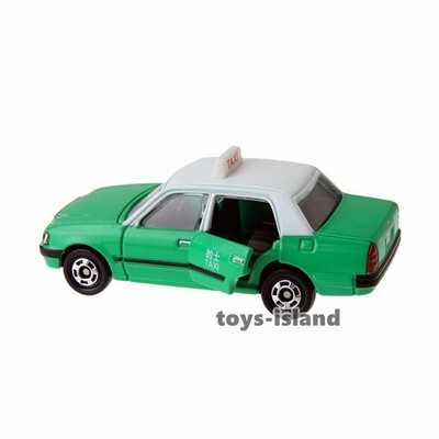 TOMICA TOYOTA CROWN COMFORT HONG KONG CITY TAXI GREEN TOMY NEW
