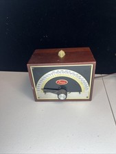 VINTAGE FRANZ WALNUT MODEL LM-5 ELECTRIC METRONOME 1960's TESTED  WORKS