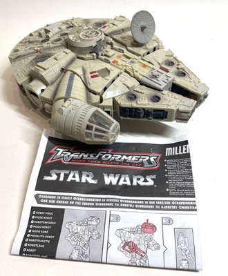 Hasbro Star Wars Transformers Crossovers Millenium Falcon Chewbacca Solo
