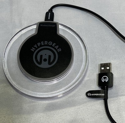 HyperGear Wireless Charging Pad Model #13844K for QI Enabled Devices W 40  Cable