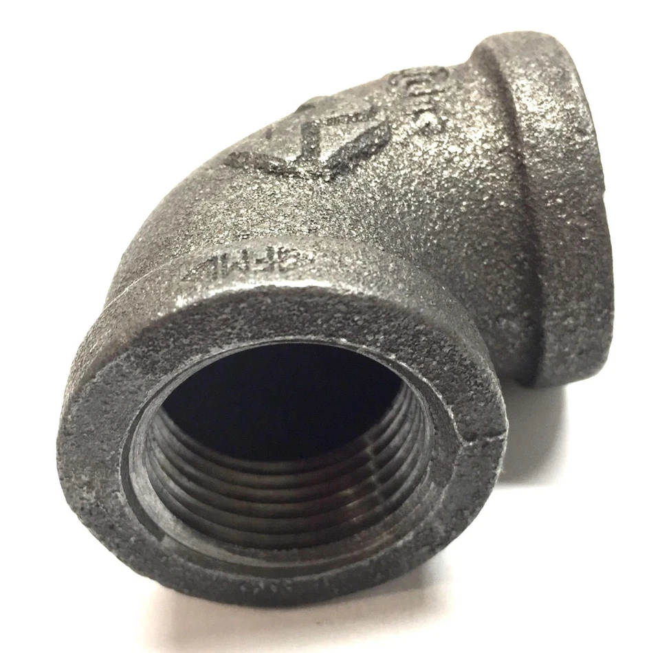 Southland 3/4" 90-Degree Black Steel Elbow 520-004HN [Lot of 5] NOS - Image 3 of 4