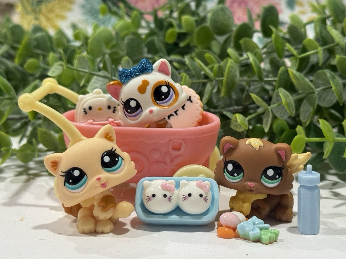 Littlest Pet Shop LPS Authentic 2326 2327 2328 Himalayan Kitten