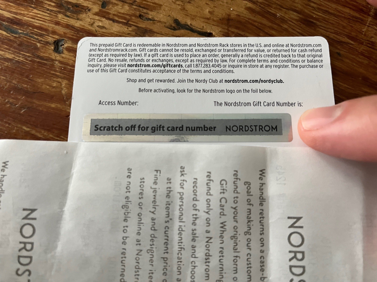 Nordstrom Gift Card Blundstones $225