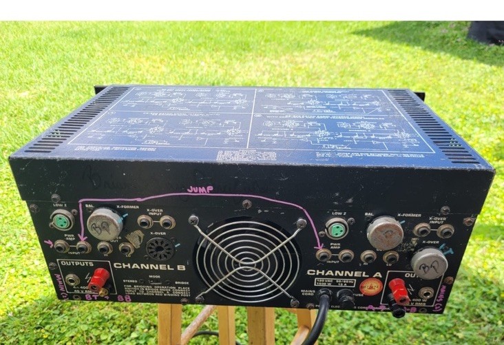 ⭐️Peavey (CS-800)⭐️Stereo Series Power Amplifier⭐️not