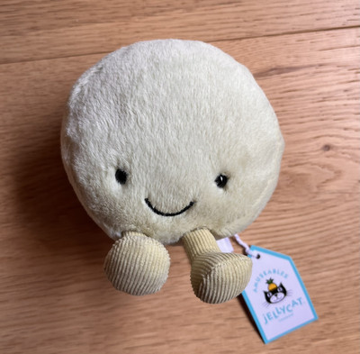 Jellycat Amuseables MAX MACARON Green Plushie NWT Genuine