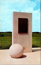 Wilbur Wright Memorial Newcastle Indiana Postcard G26