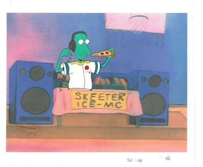 Doug Funnie Original 1990's Production Animation Cel Nickelodeon Skeeter