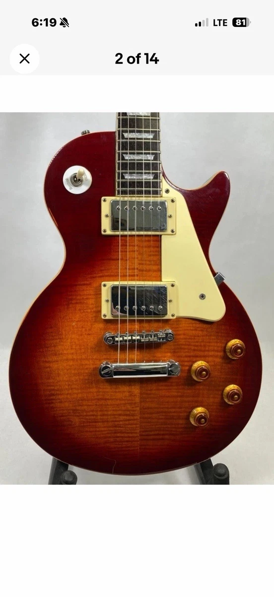 25+ Epiphone Les Paul Standard Electric Guitars for sale | Updated