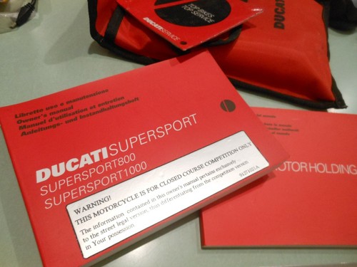 Ducati Supersport 800 - 1000 Street Version + Pouch + Tools # 913.7.088.1E - Picture 2 of 6