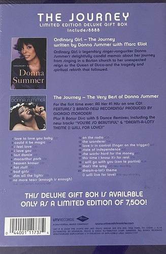 Donna Summer Journey Deluxe Gift Box Limited Edition (RARE 7,500 Copies Only) - Picture 2 of 2