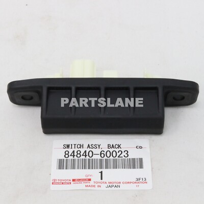 84840-60023 Toyota OEM Genuine SWITCH ASSY, BACK | eBay