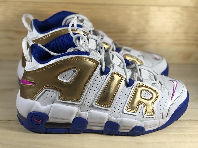 blue gold basketball shoes