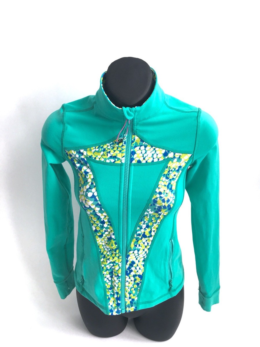 lululemon - ivivva jacket 8 (イビバ ジャケット) IVIVVA Lululemon Jacket Perfect Your Practice Cuffins